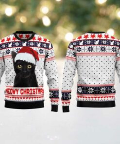 2025 Christmas Meowy Christmas Ugly Christmas Sweater