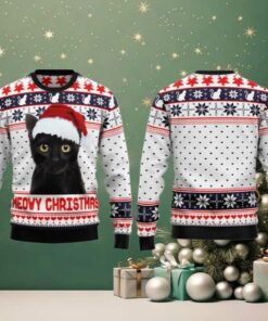 2025 Christmas Meowy Christmas Ugly Christmas Sweater