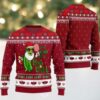 2025 Christmas Night Party DJ Santa Ugly Sweater
