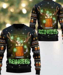 2025 Christmas Reinbeer Awesome Ugly Christmas Sweater