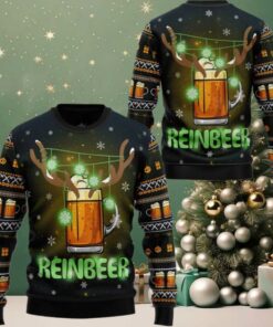 2025 Christmas Reinbeer Awesome Ugly Christmas Sweater