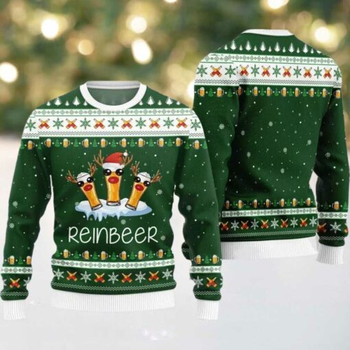 2025 Christmas Reinbeer Ugly Christmas Sweater