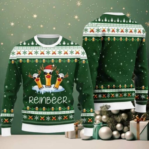 2025 Christmas Reinbeer Ugly Christmas Sweater