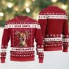 2025 Christmas Jacked Frost Six Pack Santas Helper Ugly Christmas Sweater
