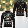 2025 Christmas Santa Capy Ugly Christmas Sweater
