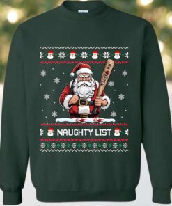 2025 Naughty List Santa Ugly Christmas Sweater