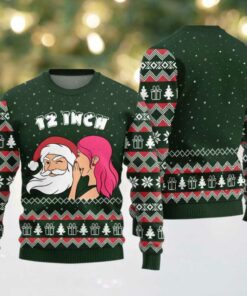 2025 Naughty Santa 12 Inch Surprise Ugly Christmas Sweater