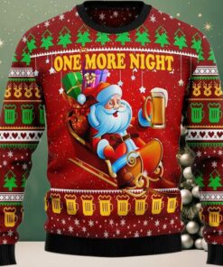 2025 One More Night Ugly Christmas Sweater