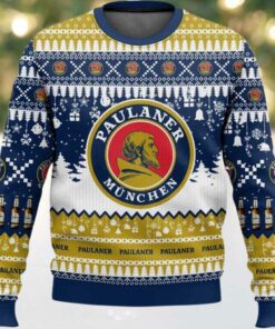 2025 Paulaner German Beer Christmas Ugly Sweater