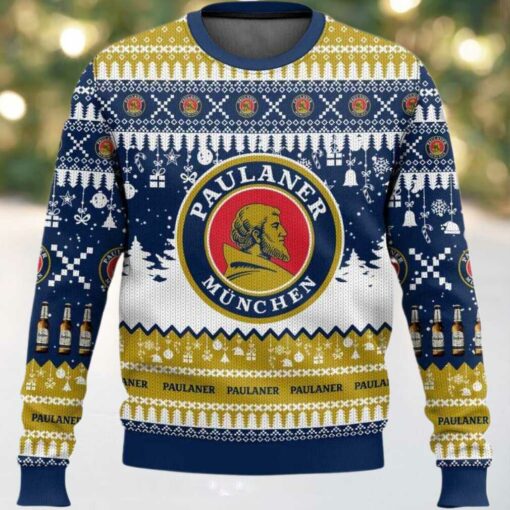 2025 Paulaner German Beer Christmas Ugly Sweater