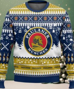 2025 Paulaner German Beer Christmas Ugly Sweater