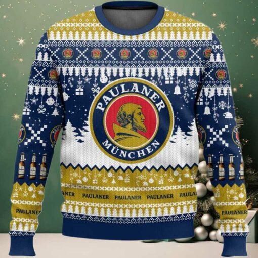 2025 Paulaner German Beer Christmas Ugly Sweater
