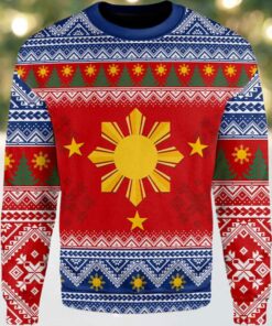 2025 Philippines Filipinos Christmas Ugly Sweater