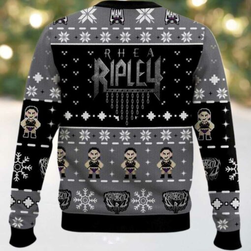 2025 Rhea Ripley Christmas Ugly Sweater