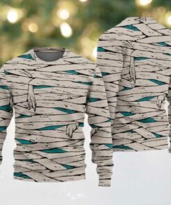 2025 Scary Mummy Halloween Costume Ugly Sweater
