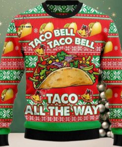 2025 Taco Bell Ugly Christmas Sweater