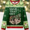 2025Santa Knows You’re Shitfaced Ugly Christmas Sweater
