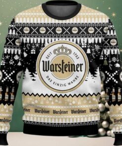 2025 Warsteiner German Beer Christmas Ugly Sweater