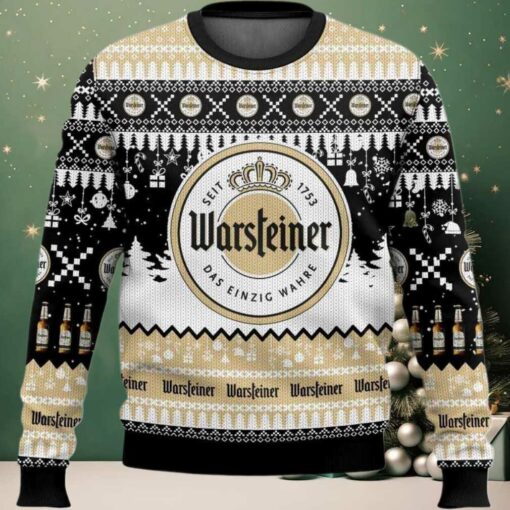 2025 Warsteiner German Beer Christmas Ugly Sweater