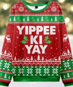 2025 Yippee Ki Yay Ugly Christmas Sweater