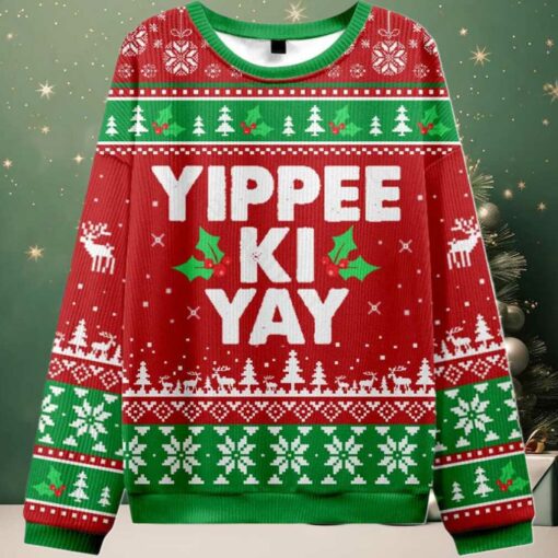2025 Yippee Ki Yay Ugly Christmas Sweater