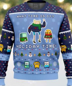 Adventure Time Christmas Time Ugly Christmas Sweater