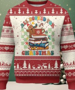 All Booked For Christmas Ugly Sweater