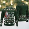 Meme Capybara Christmas Ugly Sweater