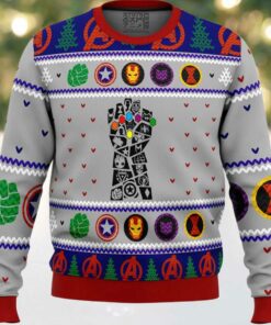 Avengers Gauntlet Ugly Christmas Sweater