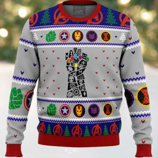 Avengers Gauntlet Ugly Christmas Sweater