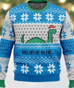 Believe in me…Nessie Ugly Christmas Sweater
