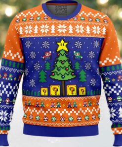 Bros Christmas Mario Bros Ugly Christmas Sweater