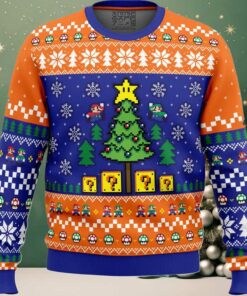 Bros Christmas Mario Bros Ugly Christmas Sweater