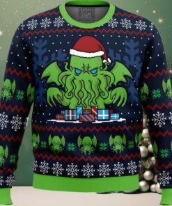 Call Of Christmas Cthulhu Ugly Christmas Sweater