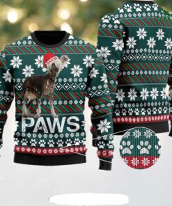 Chinese Crested Santa Printed Christmas Ugly Sweater