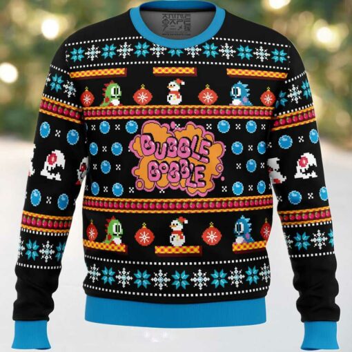 Christmas Bubble Bobble Ugly Christmas Sweater