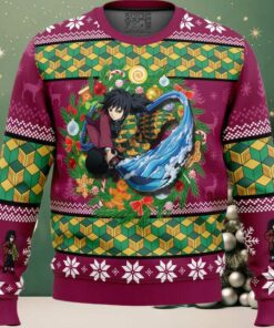 Christmas Giyuu Tomioka Demon Slayer Ugly Christmas Sweater