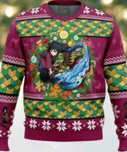 Christmas Giyuu Tomioka Demon Slayer Ugly Christmas Sweater