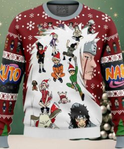 Christmas Shippuden Characters Shippuden Ugly Christmas Sweater