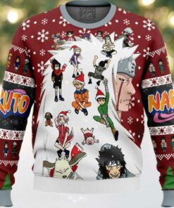 Christmas Shippuden Characters Shippuden Ugly Christmas Sweater
