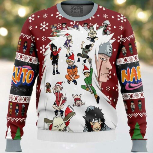 Christmas Shippuden Characters Shippuden Ugly Christmas Sweater