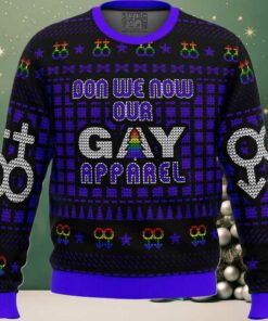 Don We Now Our Gay Apparel LGBT Ugly Christmas Sweater