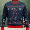 Mighty Morphin Green Ranger Power Rangers Ugly Christmas Sweater