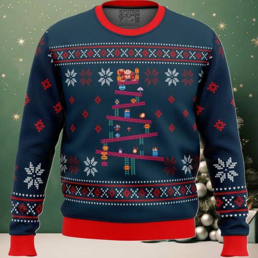 Donkey Kong Ugly Christmas Sweater