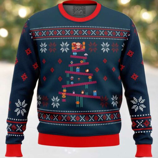 Donkey Kong Ugly Christmas Sweater