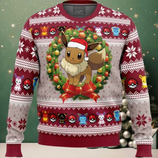 Eevee Christmas Pokemon Ugly Christmas Sweater