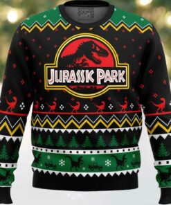 Ethics of Cloning Jurassic Park Ugly Christmas Sweater