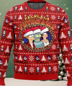 Fa La La La Futurama Ugly Christmas Sweater