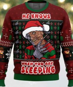 Fred Claws Christmas Freddy Krueger Ugly Christmas Sweater
