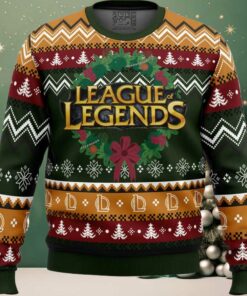 Game on Christmas League of Legends Ugly Christmas Sweater